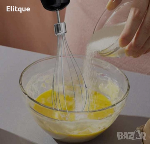 Пасатор с чопър, 1500W, метален накрайник с колба 0.7л., приставка за разбиване, инокс с черно, снимка 5 - Друга електроника - 52852142