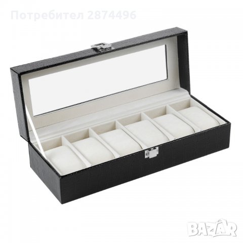 Кутия за съхранение на часовници от еко крокодилска кожа , снимка 9 - Други - 35761289