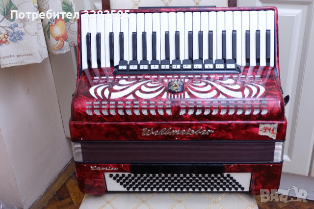 Акордеон Велтмайстер Каприче 120 баса, снимка 17 - Акордеони - 36192176