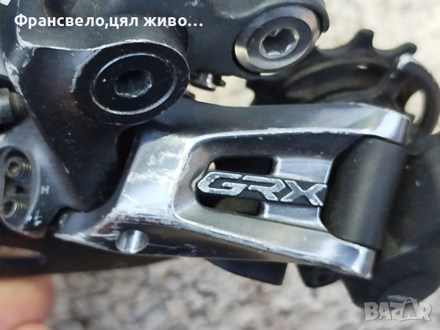 Работещ дерайлъор за велосипед колело Shimano grx  rd rx 815, снимка 2 - Части за велосипеди - 53431131