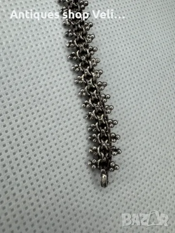 Сребърно колие и гривна в етно стил Филигран №6972, снимка 11 - Колиета, медальони, синджири - 50434277