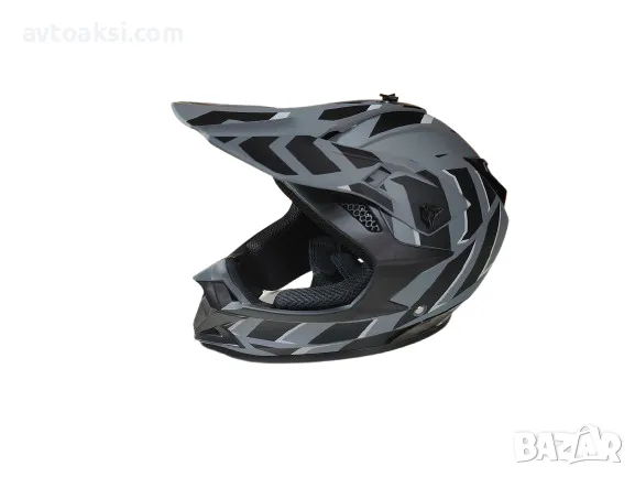Каска Крос Мотор/Скутер/Бъги/Вело/АТВ-4040, снимка 5 - Аксесоари и консумативи - 47553323