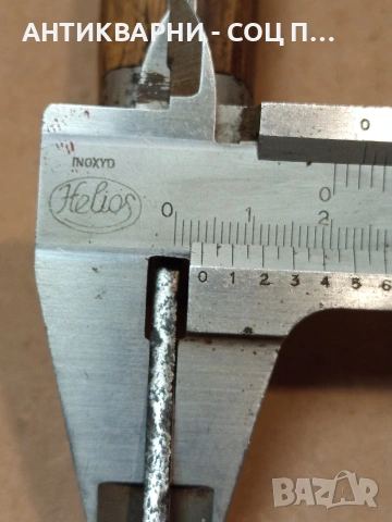 Соц Стар Ръчно Кован Овчарски Нож. НОМЕР 1665., снимка 16 - Антикварни и старинни предмети - 53759578