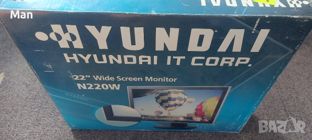 Монитор Hyundai N220W , снимка 6 - Монитори - 44585915