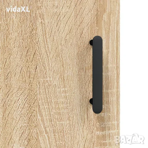 vidaXL Висок шкаф, сонома дъб, 34,5x34x180 см, инженерно дърво, снимка 9 - Бюфети - 56146731