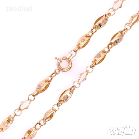 Златен синджир 10,36гр. 66,0см. 14кр. проба:585 модел:37026-1