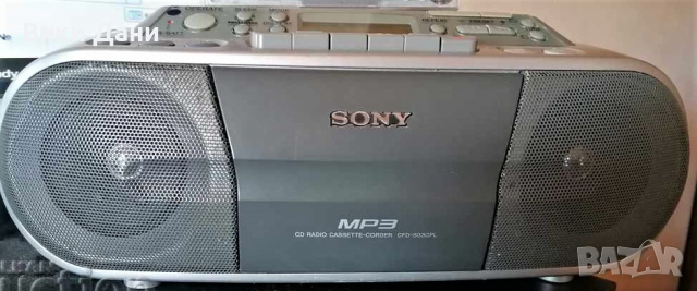 Sony CD Radio Cassette-Corder CFD-S03CPL, снимка 2 - Радиокасетофони, транзистори - 36344023