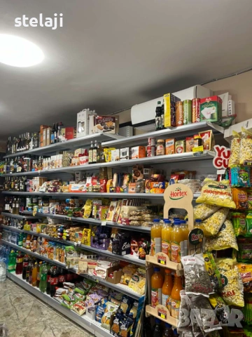 Търговско оборудване за хранителен магазин - стелажи, кошници, колички, снимка 11 - Стелажи и щандове - 49451376