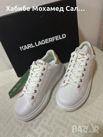 Нови - Karl Lagerfeld - 39номер , снимка 4 - Маратонки - 53739705