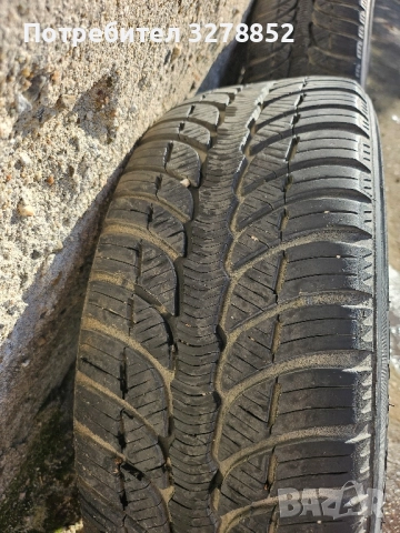 Железни джанти с гуми 195/50/15, снимка 3 - Гуми и джанти - 52268004