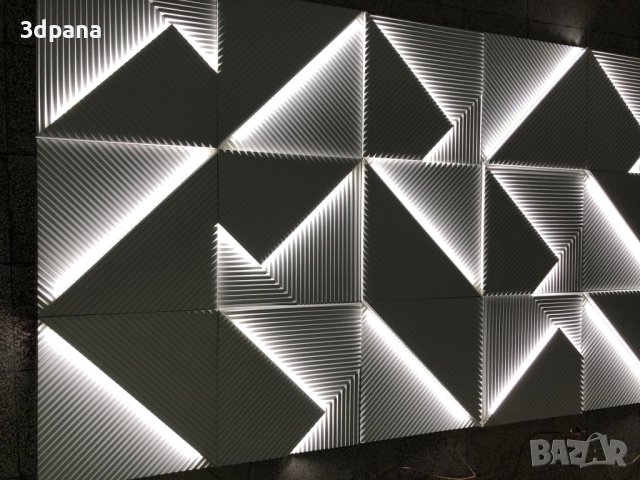 3Д LED ПАНЕЛИ, декоративни облицовки за стени, облицовъчен камък, 0042, снимка 8 - Облицовки - 35550295