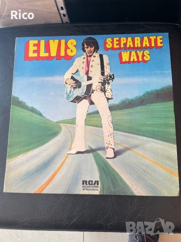 ELVIS PRESLEY - Separate Ways - Rare 1973 10-track UK Vinyl LP Грамофонна Плоча