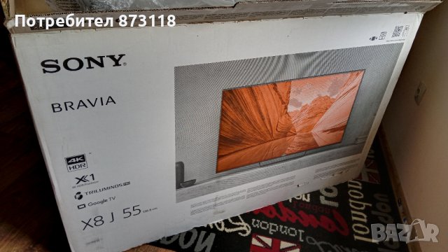 SONY  55X82J 4К GOOGLE TV ANDROID