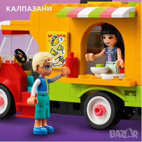 LEGO Friends Уличен пазар за храна 41701, снимка 4 - Конструктори - 35879079