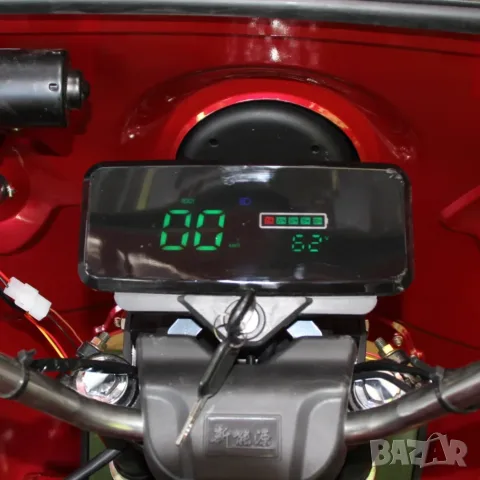 Селскостопанска товарна електрическа триколка 2000W с покрив, 600 кг товар, 60V, 45Ah, снимка 3 - Мотоциклети и мототехника - 55844393