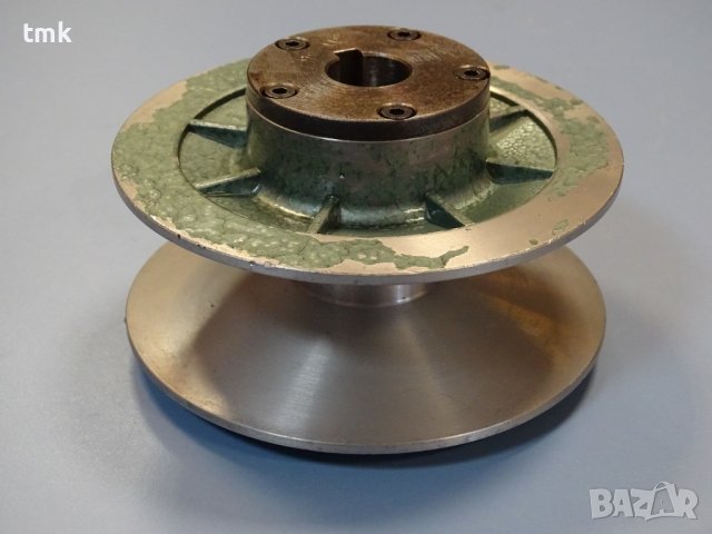 Вариаторна шайба Berges R100B variable speed pulley Ф120/Ф19, снимка 3 - Резервни части за машини - 42365082