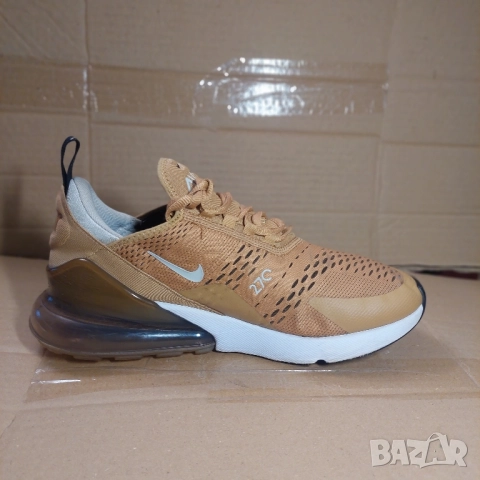 оригинални маратонки Nike Air Max 270 Elemental Gold номер 43 , снимка 13 - Маратонки - 52203984