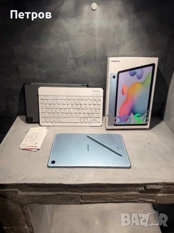 КАТО НОВ Samsung Galaxy Tab S6 Lite Cellular + Keyboard + S Pen + калъф, снимка 2 - Таблети - 56238385