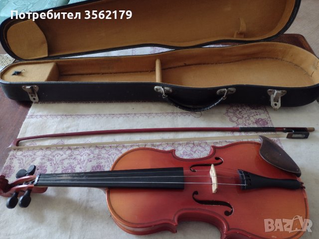 Малка цигулка Кремона, снимка 3 - Струнни инструменти - 41487362