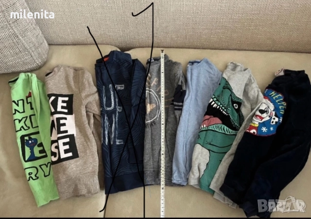 Голям лот маркови дрехи за момче 128/134-zara,hm,gap,tommy,under,adidas, снимка 7 - Детски анцузи и суичери - 48869487