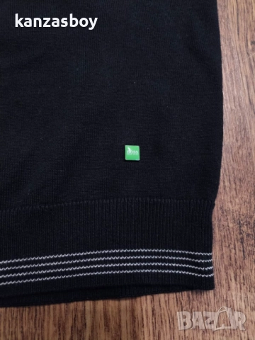 hugo boss green rime fw15 - страхотен мъжки пуловер М, снимка 6 - Пуловери - 52296284