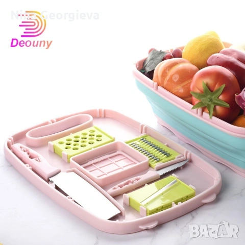 Кухненски къмпинг комплект 9в1 D E O U N Y, снимка 5 - Аксесоари за кухня - 53653563