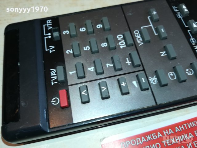 panasonic tnq2637 remote-made in japan 0303221951, снимка 2 - Дистанционни - 35983901