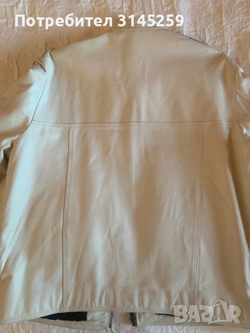 Мъжко кожено яке, снимка 2 - Якета - 52921515