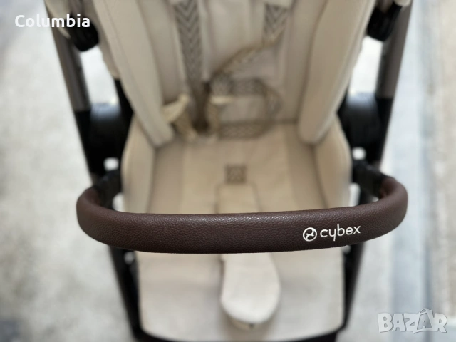 Cybex Balios S Lux, Seashell Beige, снимка 3 - Детски колички - 53636963