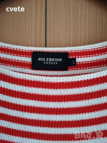 Дамски пуловер 100% памук, снимка 2 - Блузи с дълъг ръкав и пуловери - 40250677