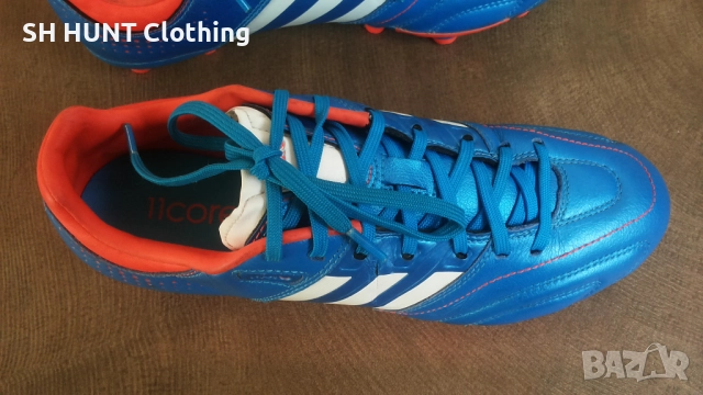 Adidas 11Core TRX FG Azul Blanco Rojo Leather Football Boots Размер EUR 40 бутонки 310-14-S, снимка 7 - Футбол - 52244725