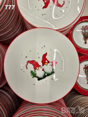 коледни чинии, снимка 10 - Чинии - 48088519