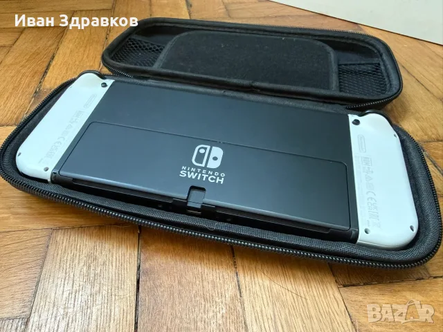 Nintendo Switch OLED с мод, 256Gb SD, пълен комплект, снимка 3 - Nintendo конзоли - 56162613