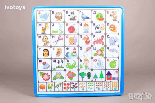 Детска маса с българска азбука, снимка 3 - Образователни игри - 41952219