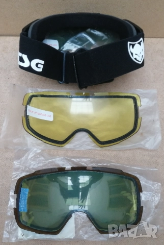 Ски очила сноуборд маска с 3 плаки TSG One ski snowboard google, снимка 4 - Зимни спортове - 52686768