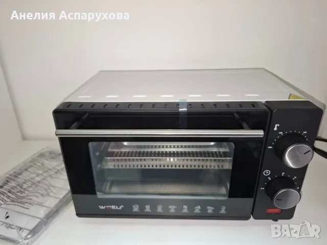 Мини фурна Woltu 10l 650W, снимка 5 - Печки, фурни - 48223466