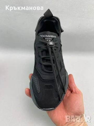 D&G дамски черни маратонки / сникърси Dolce & Gabbana 36, снимка 10 - Маратонки - 56172026