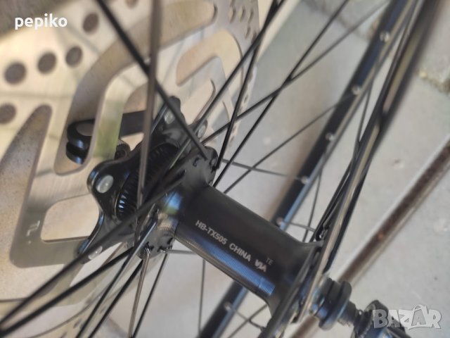 Продавам колела внос от Германия  алуминиева предна капла с диск SHIMANO SM-RT10-M 28 цола, снимка 5 - Части за велосипеди - 41808938