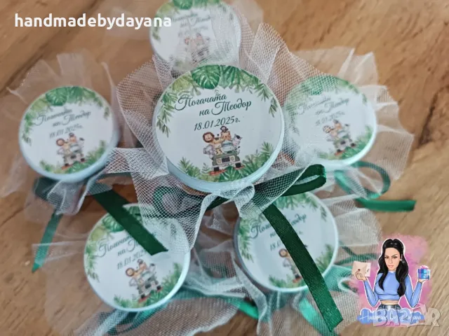 Украса за бебешка погача '' Сафари '' , снимка 4 - Декорация - 48647039