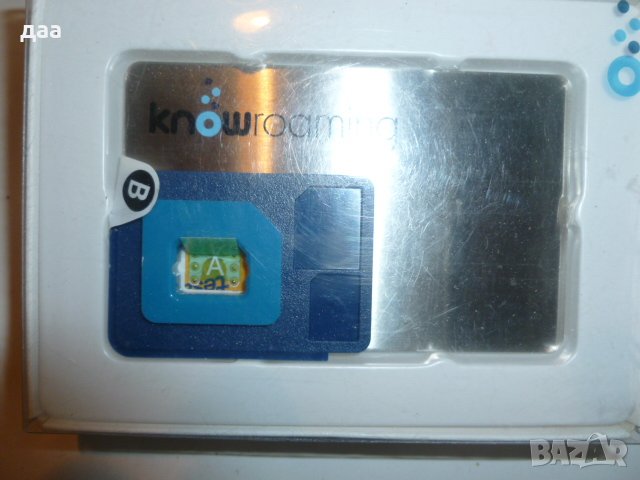 продавам стикер на СИМ карта, снимка 2 - Друга електроника - 38760445