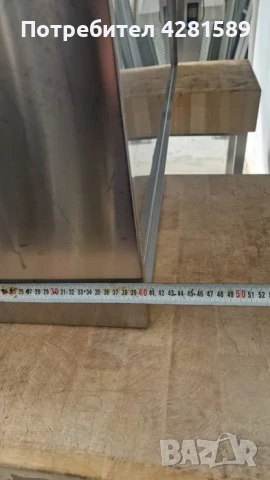 Немски шкаф/рафт за стена изцяло от неръждаема стомана, снимка 8 - Други машини и части - 53657785