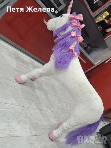 Пухкав еднорог за яздене издаващ звуци, снимка 6 - Други - 52493695