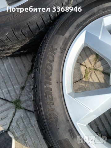 ОРИГИНАЛНИ ДЖАНТИ АУДИ 19" 5x112 с гуми 235/50/19, снимка 6 - Гуми и джанти - 53804760