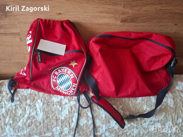 Оригинални футболна мешка и спортен сак Bayern Munich , снимка 7 - Футбол - 55951387