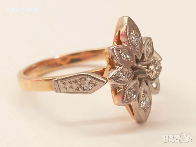 Руско злато , снимка 2 - Пръстени - 52634975