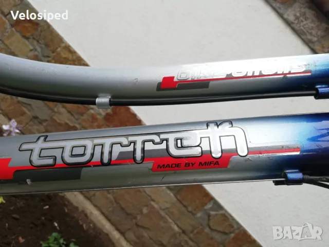 Алуминиев Велосипед TORREK 28" Made by MIFA Germany  24 скорости, снимка 7 - Велосипеди - 49637921
