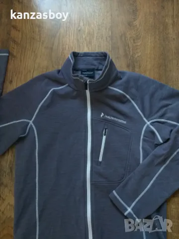 peak performance - страхотно мъжко горнище L, снимка 3 - Спортни дрехи, екипи - 47583900