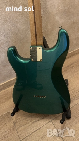 Fender Squier Stratocaster Neck 1993 с къстъм електроника, снимка 14 - Китари - 53830089