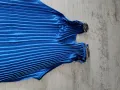 Нова синя рокля плисе, снимка 7