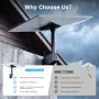 Нова Starlink Gen 3 V3 метална стойка 360° въртене 20° наклон за покрив и стена Държач антена, снимка 6